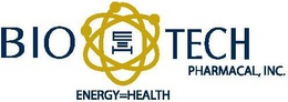 Mark drawing for BIO TECH PHARMACAL, INC. E = H ENERGY = HEALTH
