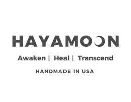 Mark drawing for HAYAMOON AWAKEN I HEAL I TRANSCEND HANDMADE IN USA