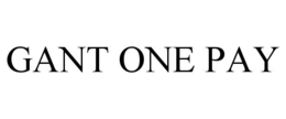 Mark drawing for GANT ONE PAY