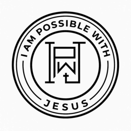 Mark drawing for IPWJ I AM POSSIBLE WITH JESUS