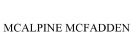 Mark drawing for MCALPINE MCFADDEN