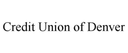 Mark drawing for CREDIT UNION OF DENVER