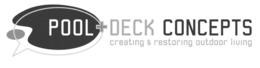 Mark drawing for POOL+DECK CONCEPTS CREATING AND RESTORING OUTDOOR LIVING