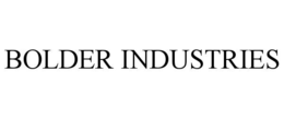 Mark drawing for BOLDER INDUSTRIES