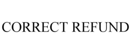 Mark drawing for CORRECT REFUND