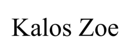 Mark drawing for KALOS ZOE