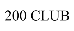 Mark drawing for 200 CLUB