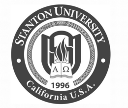 Mark drawing for STANTON UNIVERSITY SU A 1996 CALIFORNIA U.S.A.