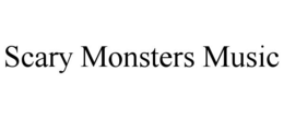 Mark drawing for SCARY MONSTERS MUSIC