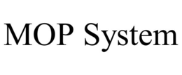 Mark drawing for MOP SYSTEM