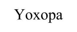 Mark drawing for YOXOPA