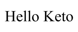 Mark drawing for HELLO KETO