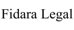 Mark drawing for FIDARA LEGAL