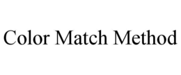 Mark drawing for COLOR MATCH METHOD
