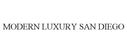 Mark drawing for MODERN LUXURY SAN DIEGO