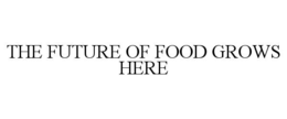Mark drawing for THE FUTURE OF FOOD GROWS HERE