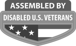 Mark drawing for ASSEMBLED BY DISABLED U.S. VETERANS