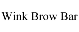 Mark drawing for WINK BROW BAR