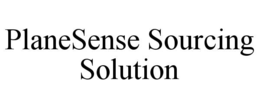 Mark drawing for PLANESENSE SOURCING SOLUTION