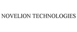Mark drawing for NOVELION TECHNOLOGIES