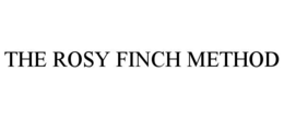 Mark drawing for THE ROSY FINCH METHOD