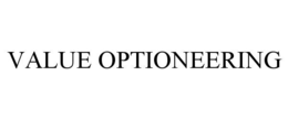 Mark drawing for VALUE OPTIONEERING