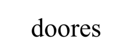 Mark drawing for DOORES