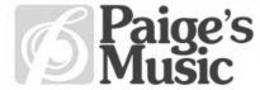 Mark drawing for PAIGE'S MUSIC