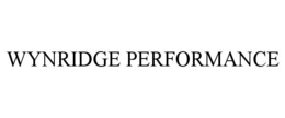 Mark drawing for WYNRIDGE PERFORMANCE
