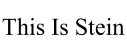 Mark drawing for THIS IS STEIN