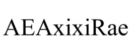 Mark drawing for AEAXIXIRAE