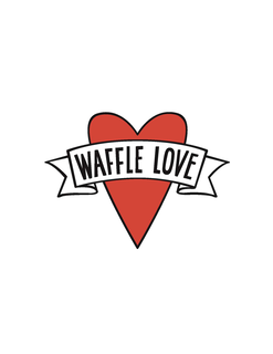 Mark drawing for WAFFLE LOVE