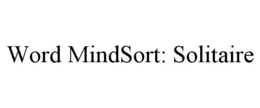 Mark drawing for WORD MINDSORT: SOLITAIRE