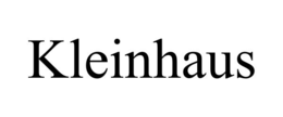 Mark drawing for KLEINHAUS