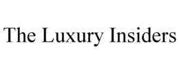 Mark drawing for THE LUXURY INSIDERS