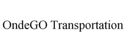 Mark drawing for ONDEGO TRANSPORTATION