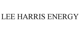Mark drawing for LEE HARRIS ENERGY