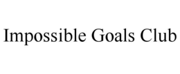 Mark drawing for IMPOSSIBLE GOALS CLUB