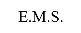Mark drawing for E.M.S.