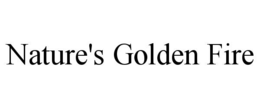 Mark drawing for NATURE'S GOLDEN FIRE