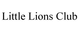 Mark drawing for LITTLE LIONS CLUB
