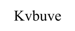 Mark drawing for KVBUVE