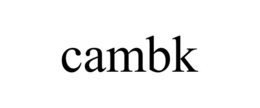 Mark drawing for CAMBK