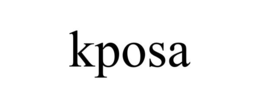 Mark drawing for KPOSA