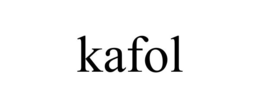Mark drawing for KAFOL