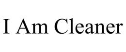 Mark drawing for I AM CLEANER