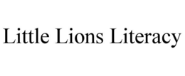 Mark drawing for LITTLE LIONS LITERACY