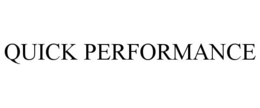 Mark drawing for QUICK PERFORMANCE