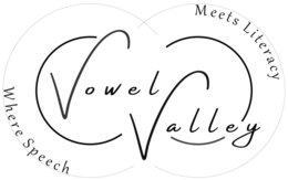 Mark drawing for VOWEL VALLEY WHERE SPEECH MEETS LITERACY