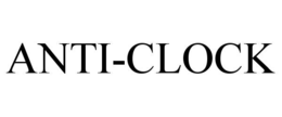 Mark drawing for ANTI-CLOCK